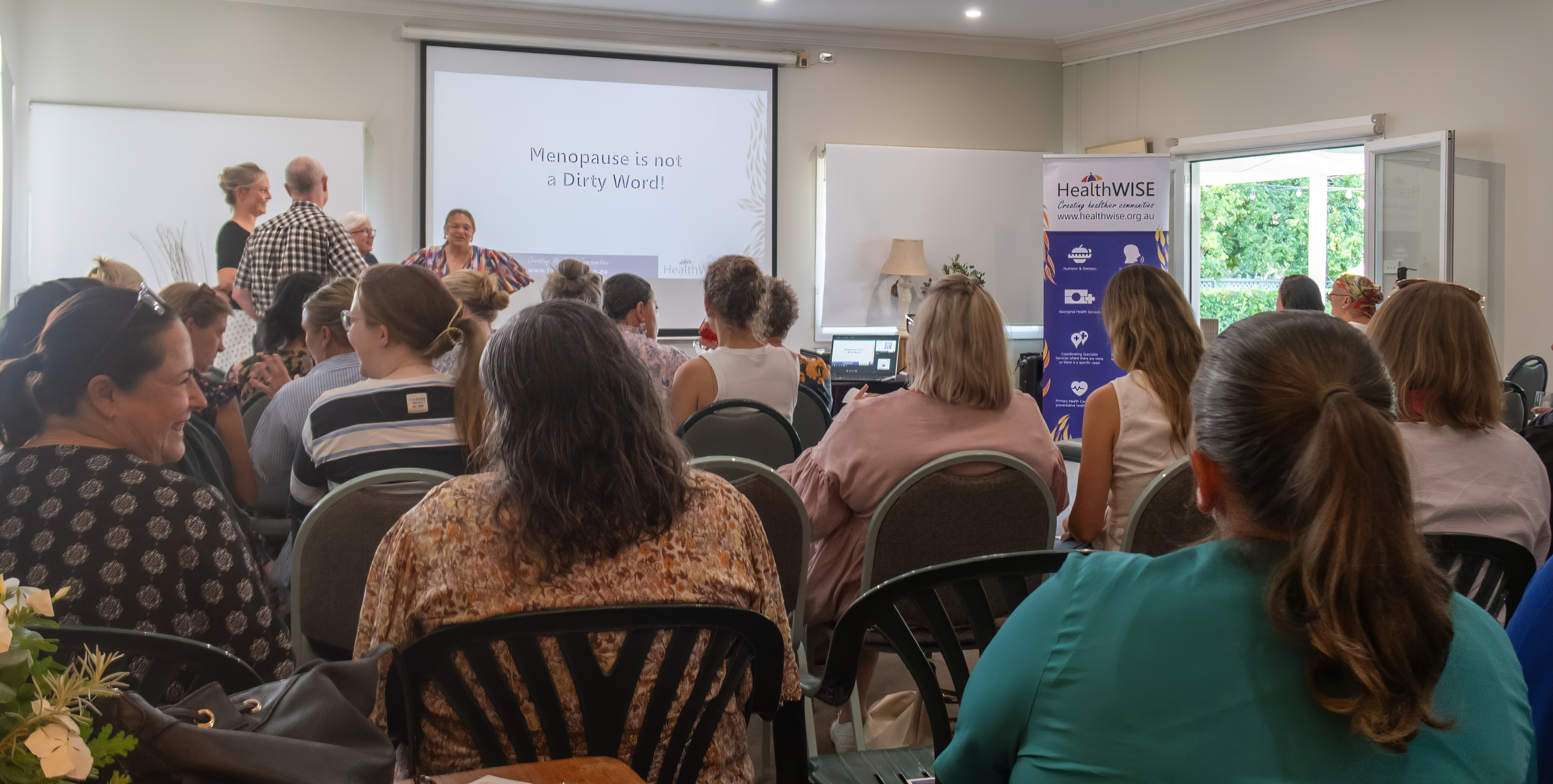 Image for Menopause is Not a Dirty Word: Moree forum draws full house