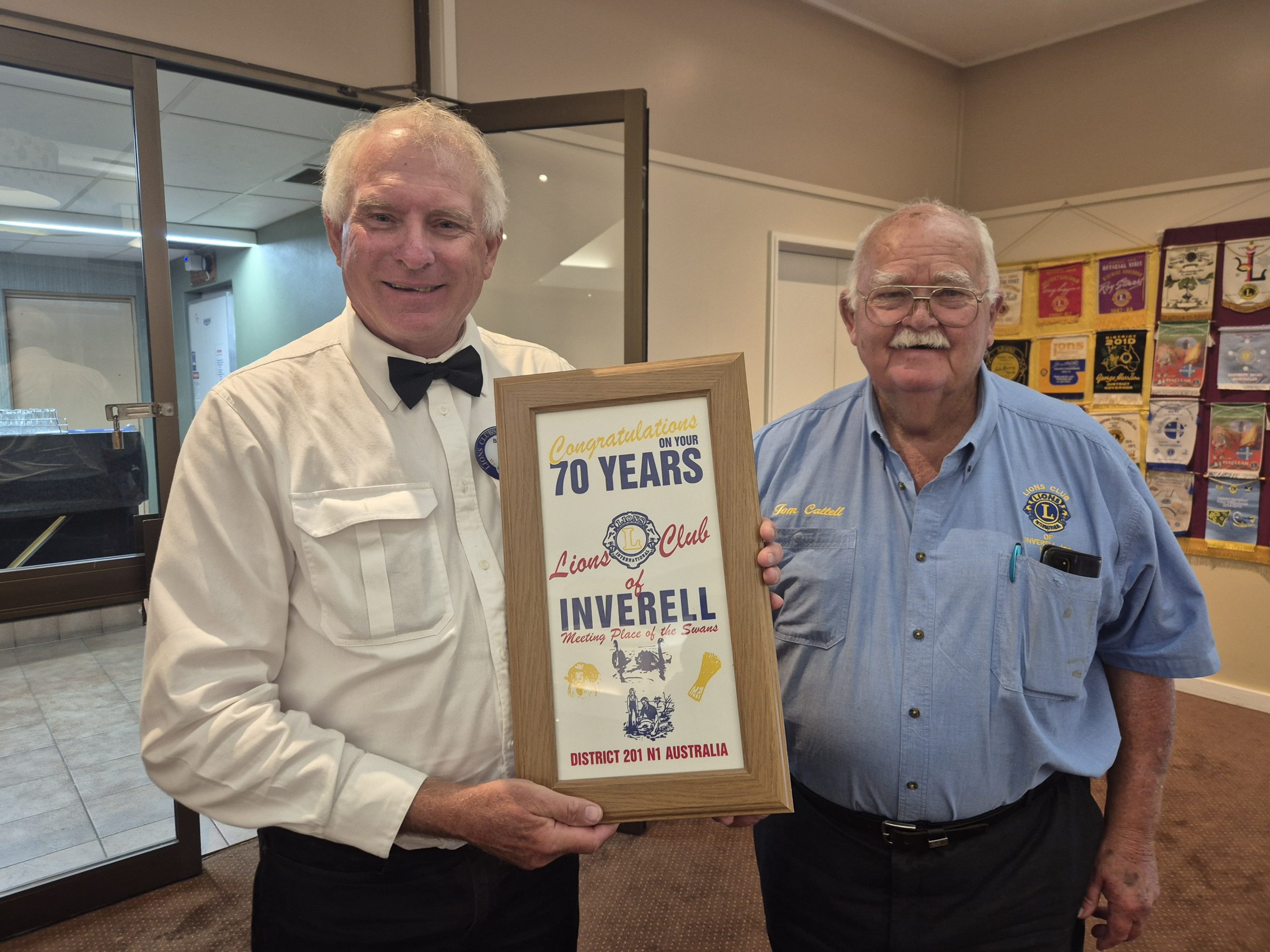 Image for Moree Lions Club celebrates 70 years