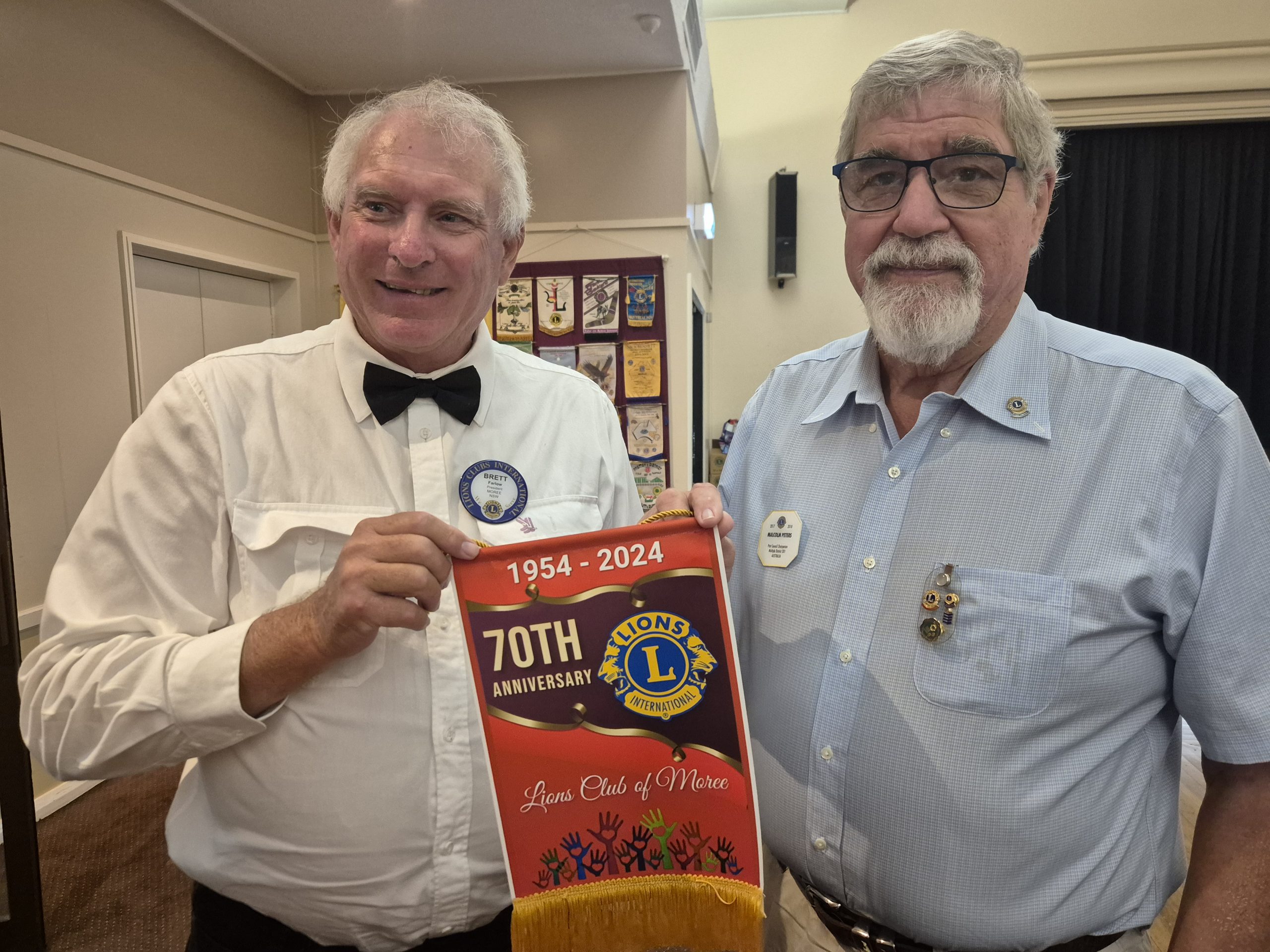 Image for Moree Lions Club celebrates 70 years