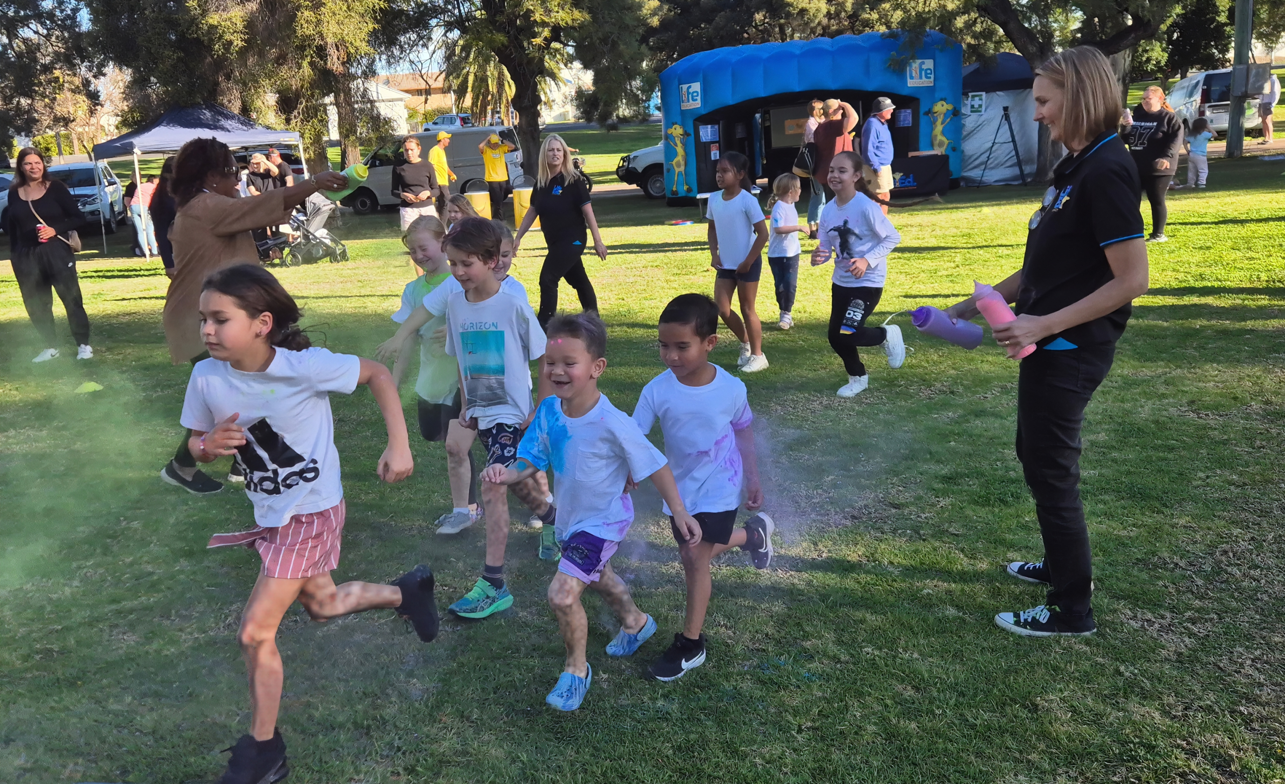 Image for Healthy Harold wows the kids at Jellicoe Park