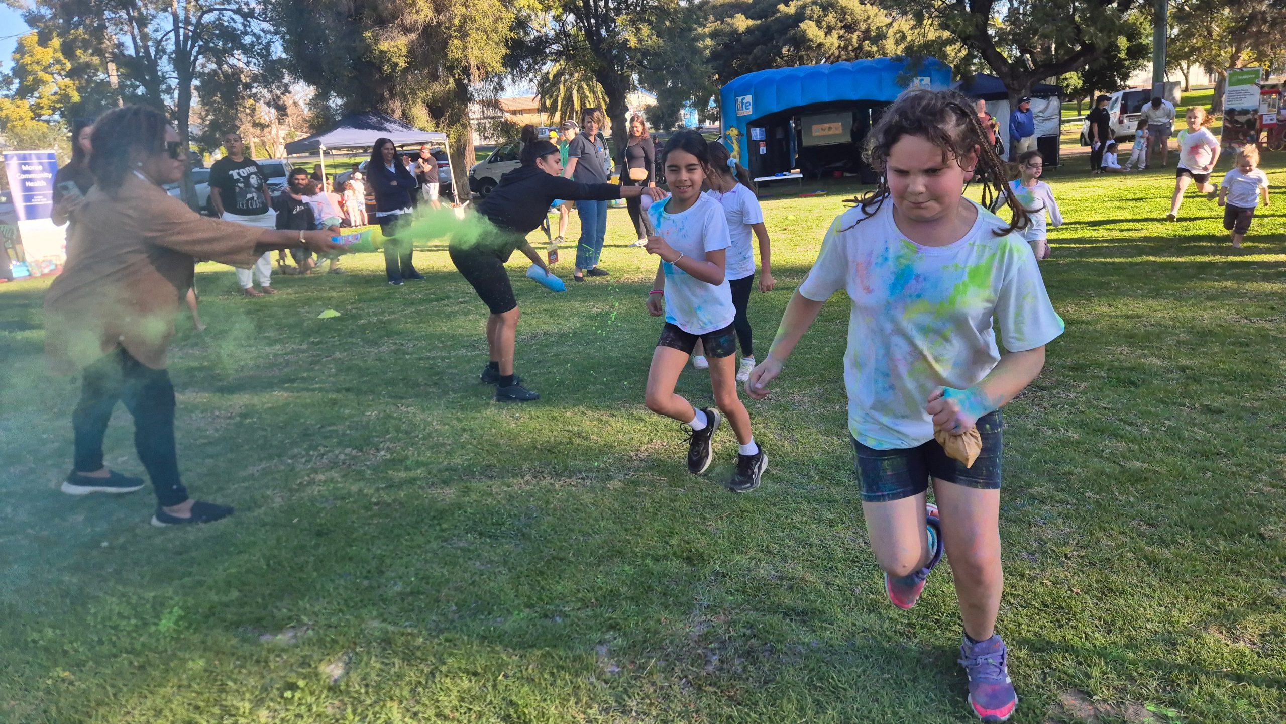 Image for Healthy Harold wows the kids at Jellicoe Park
