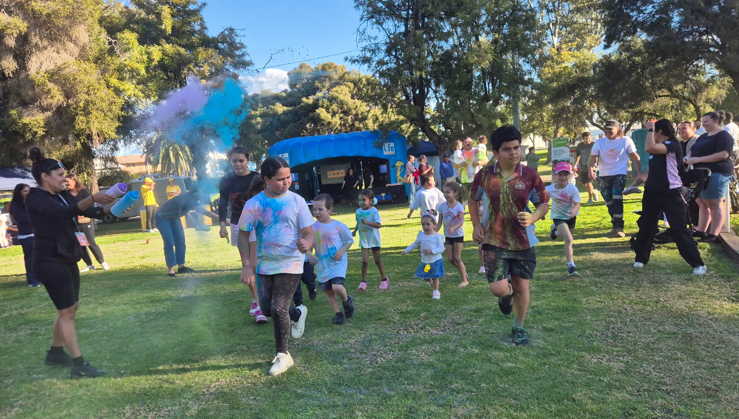 Image for Healthy Harold wows the kids at Jellicoe Park
