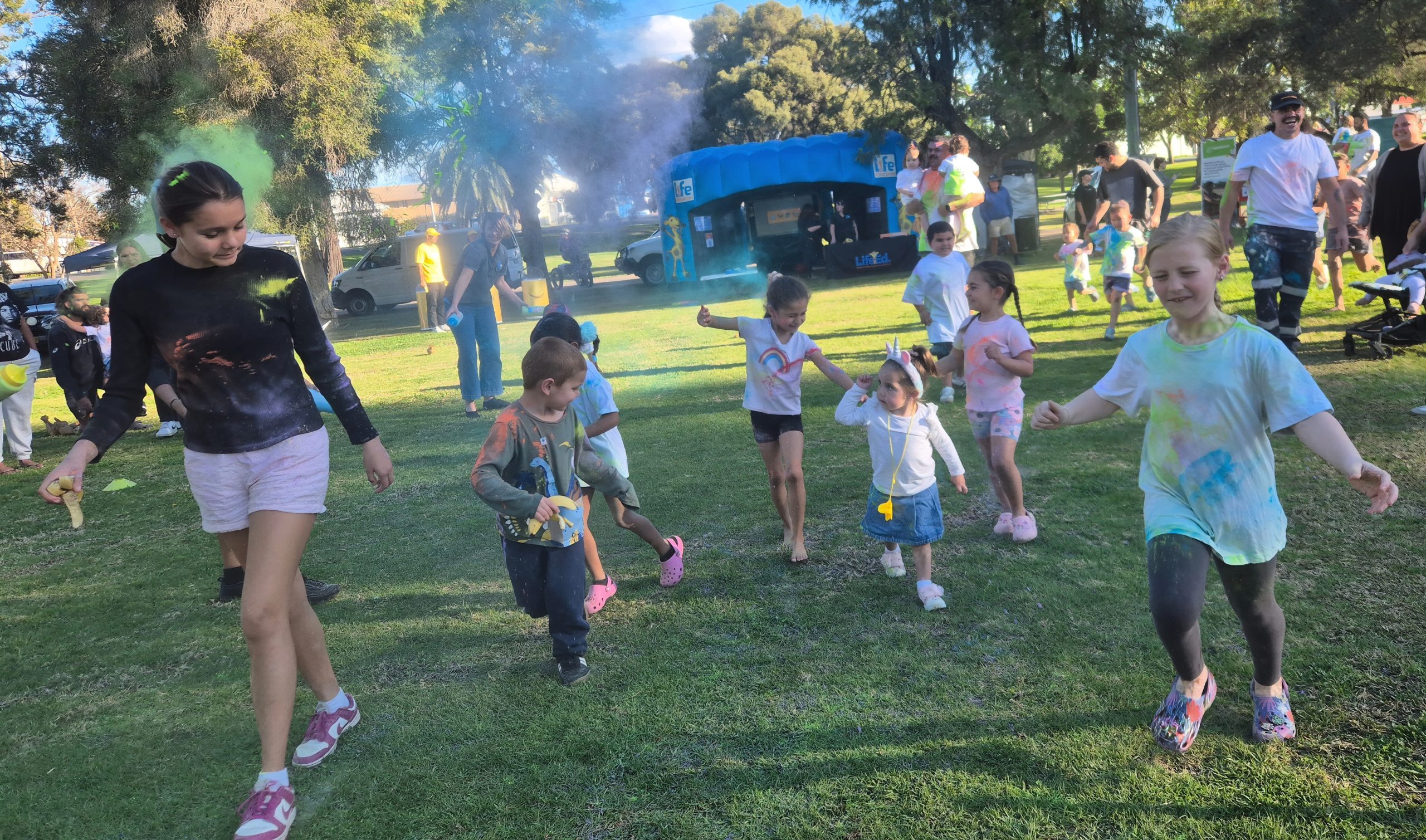 Image for Healthy Harold wows the kids at Jellicoe Park