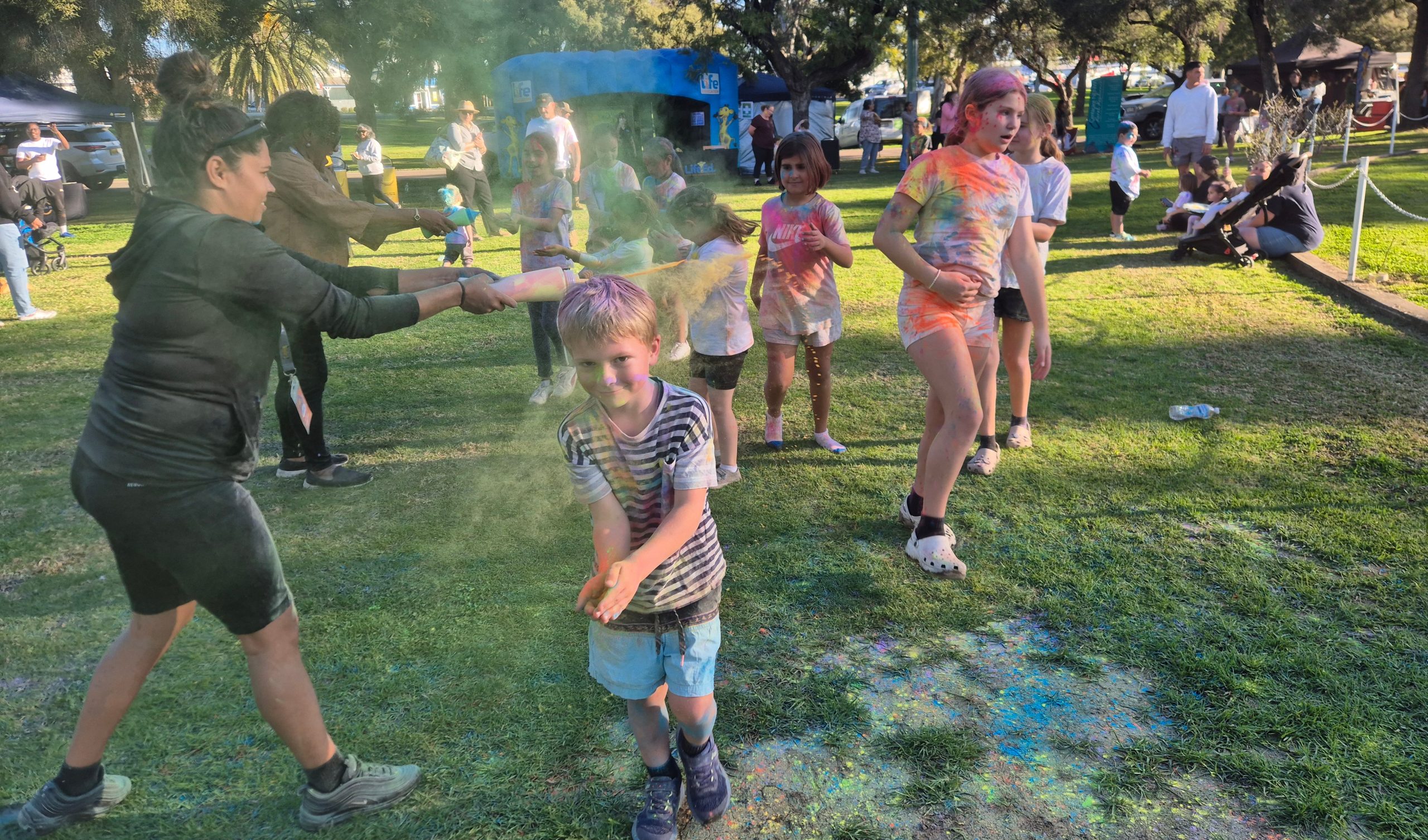 Image for Healthy Harold wows the kids at Jellicoe Park