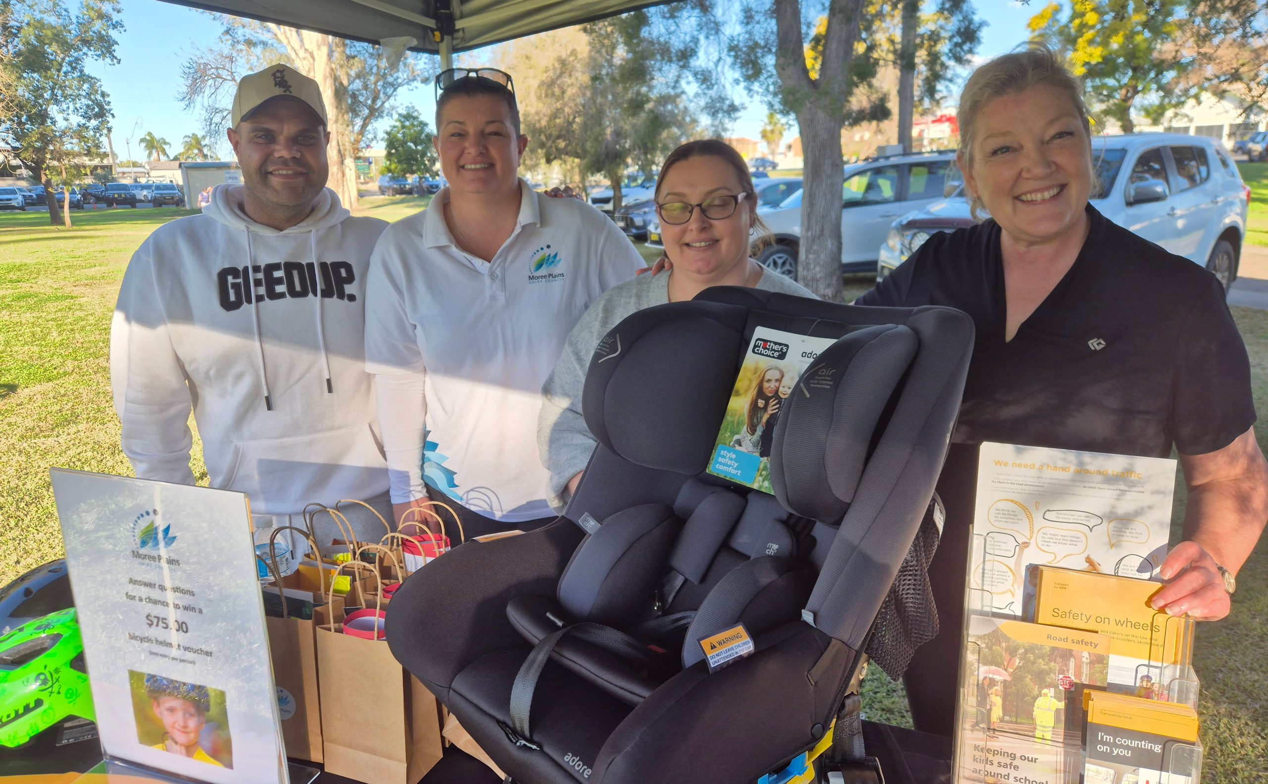 Image for Healthy Harold wows the kids at Jellicoe Park