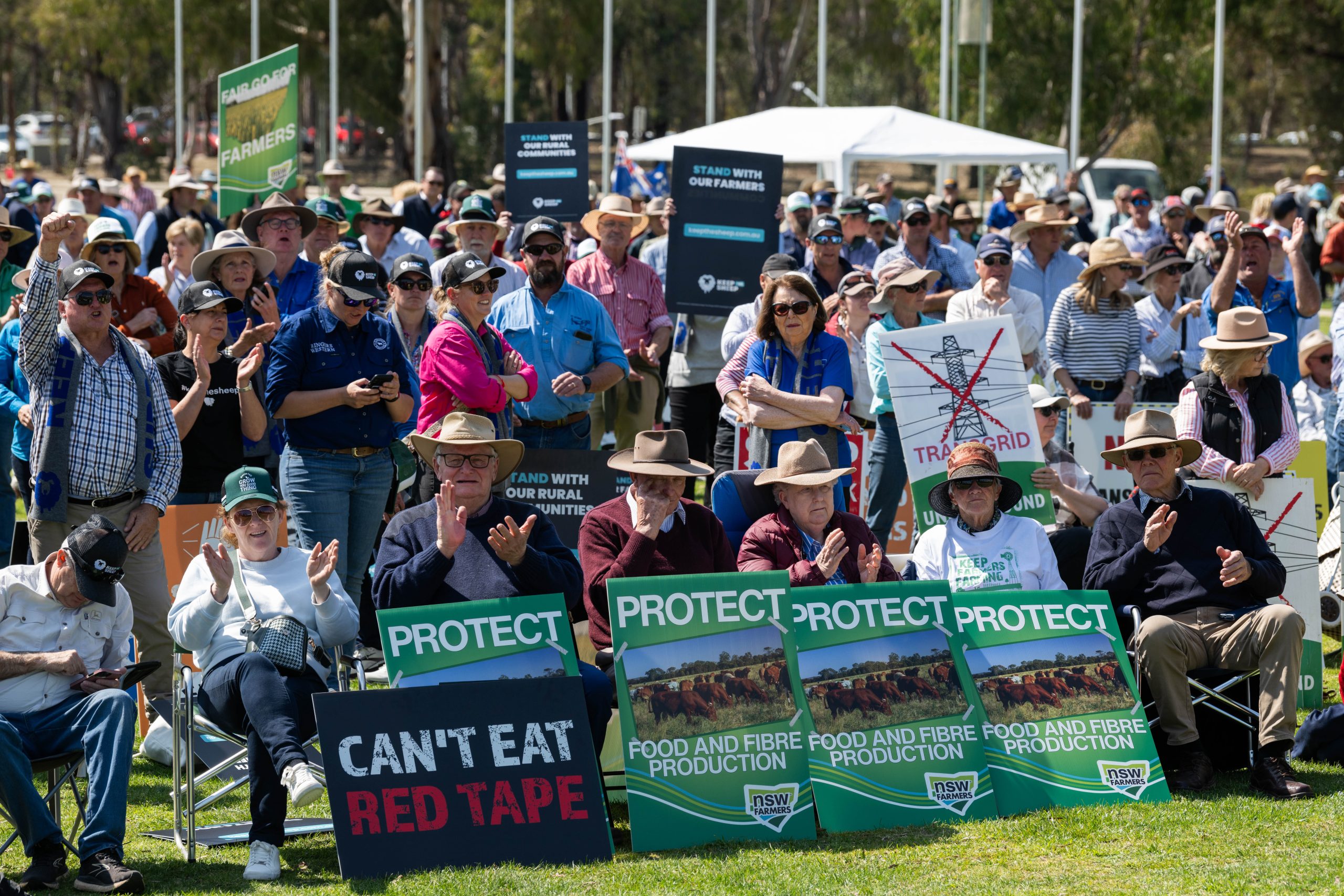 Image for Thousands attend historic National Farmer Rally