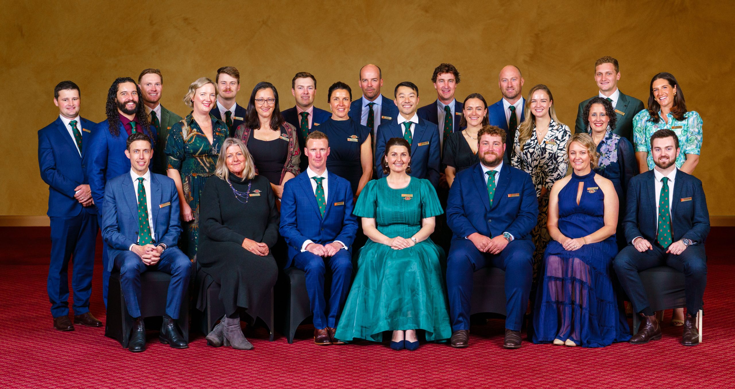A total of 25 scholarship recipients were announced at the annual Nuffield Farming dinner at the Grand Chancellor Hotel in Launceston on Tuesday (Image Supplied).