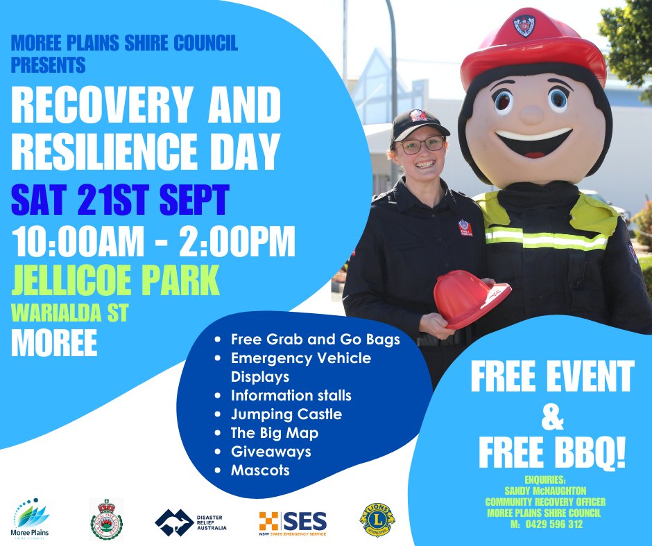 Image for Moree recovery and resilience awareness day