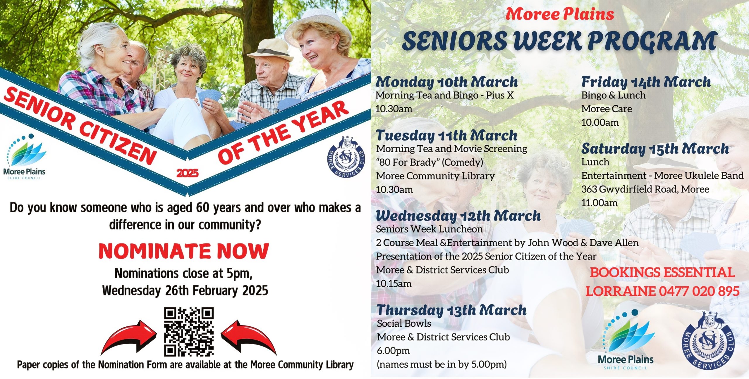 Image for Stars John Wood and Dave Allen headline Moree Seniors’ Week