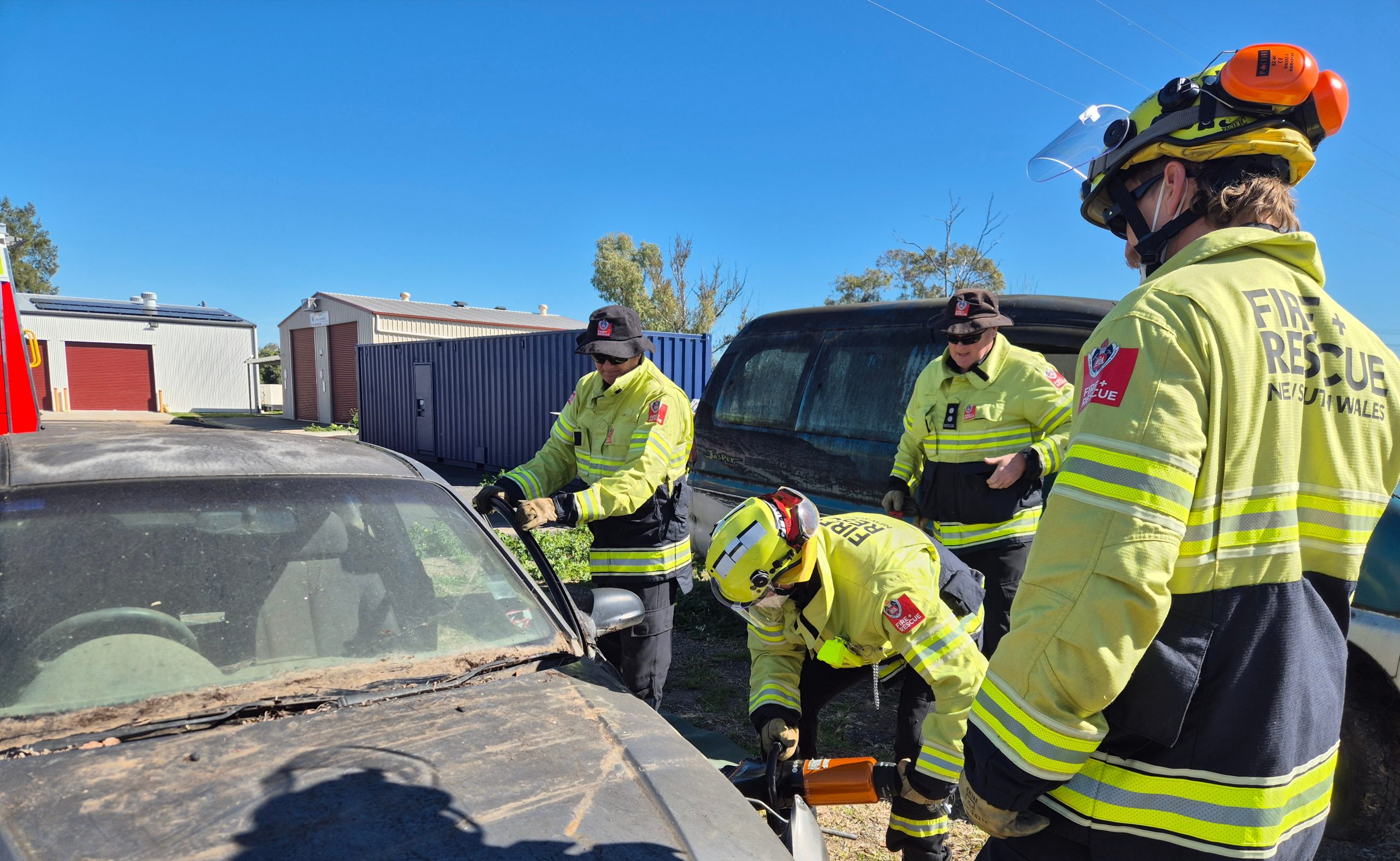 Image for Moree firies undergo essential skills training