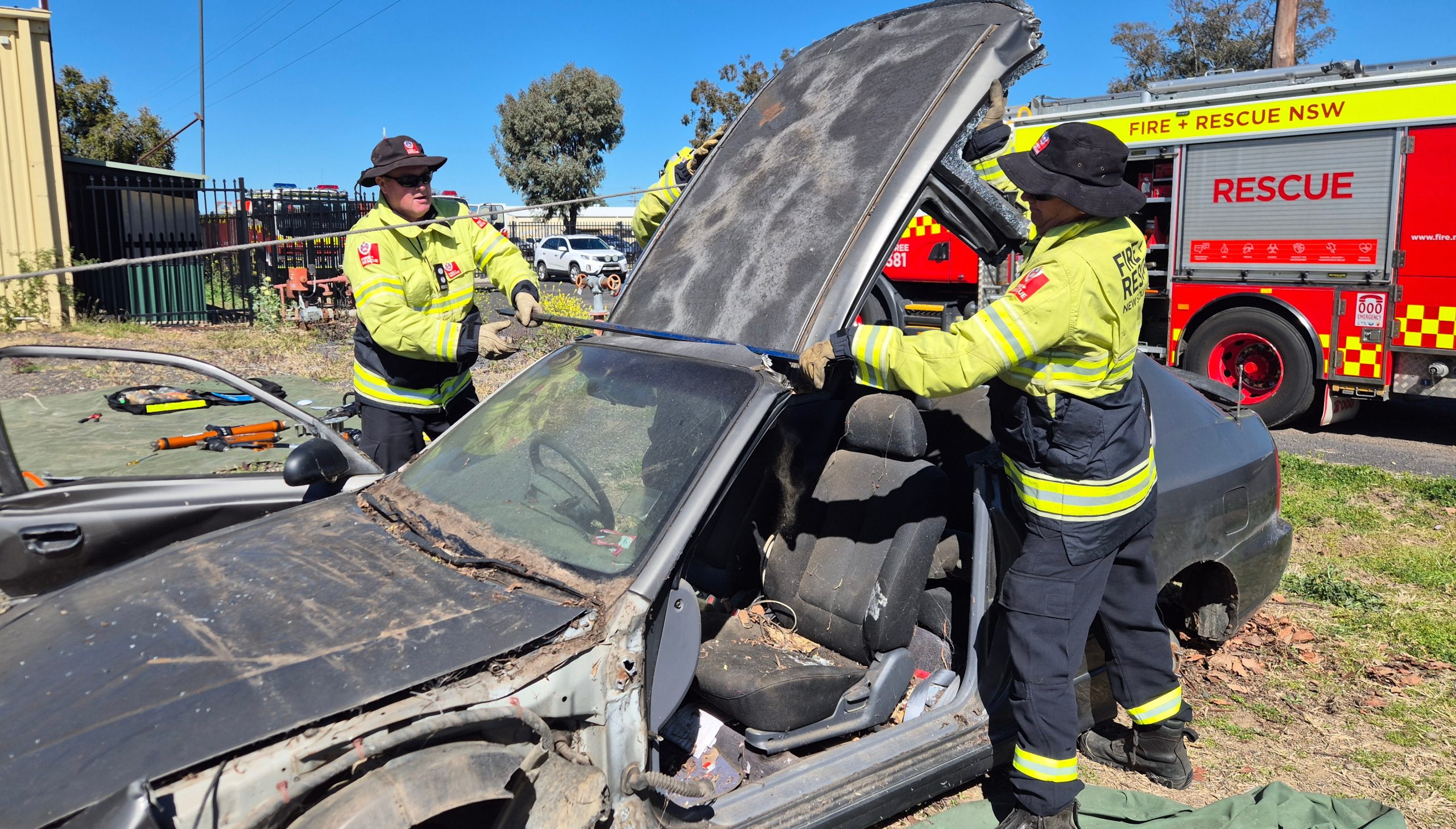 Image for Moree firies undergo essential skills training