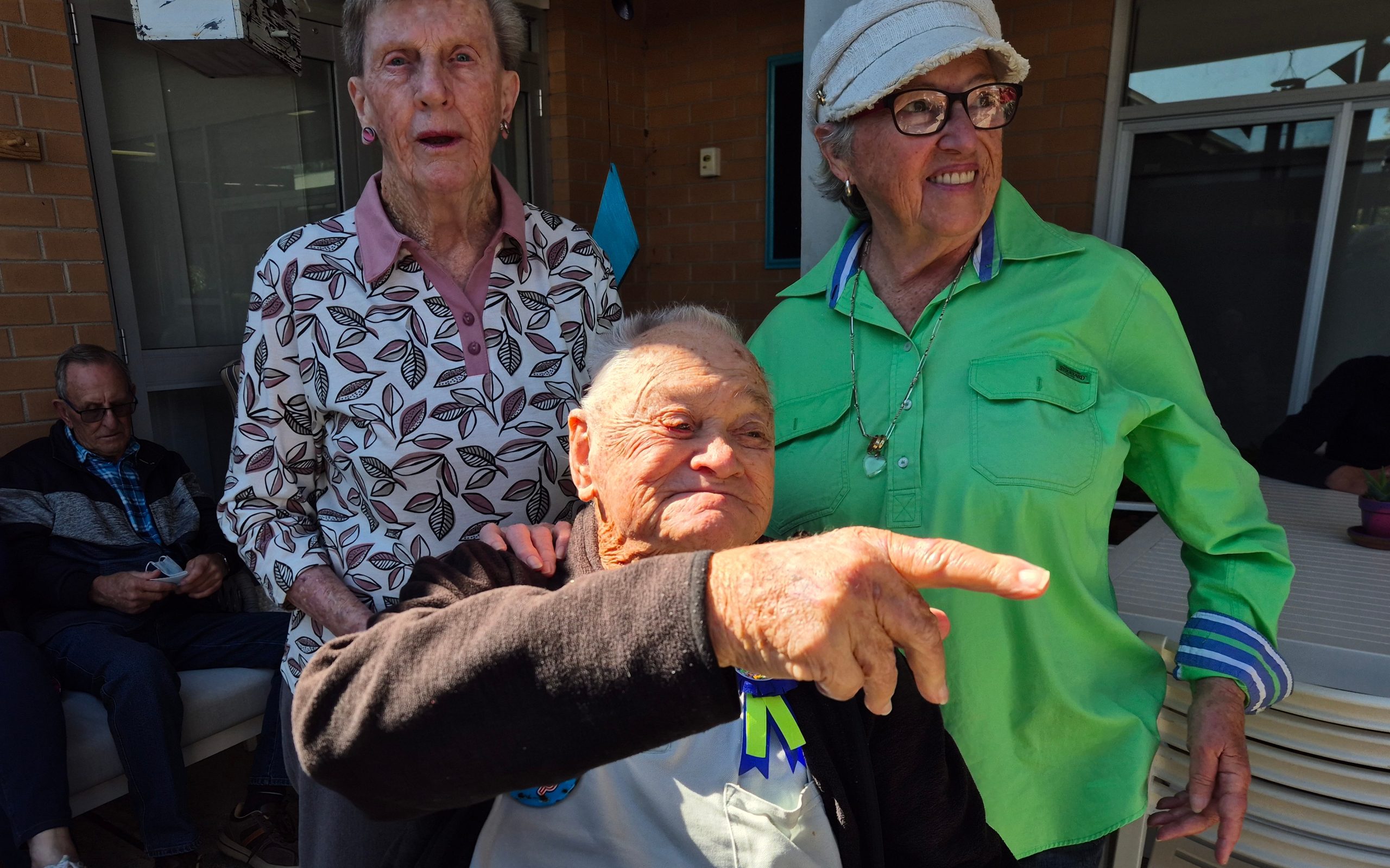 Image for Wal celebrates 101 years with friends, family and a nice cold beer