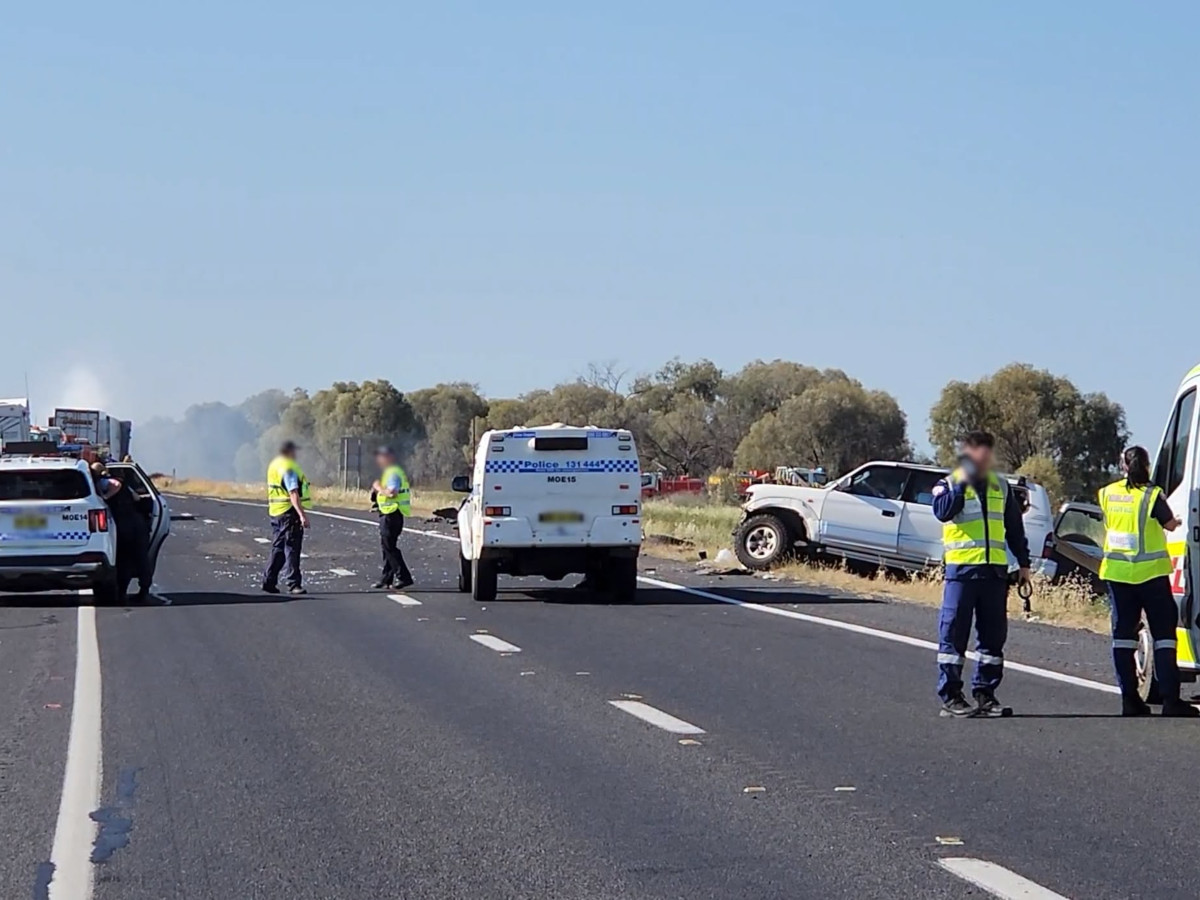Man dies in crash - Moree